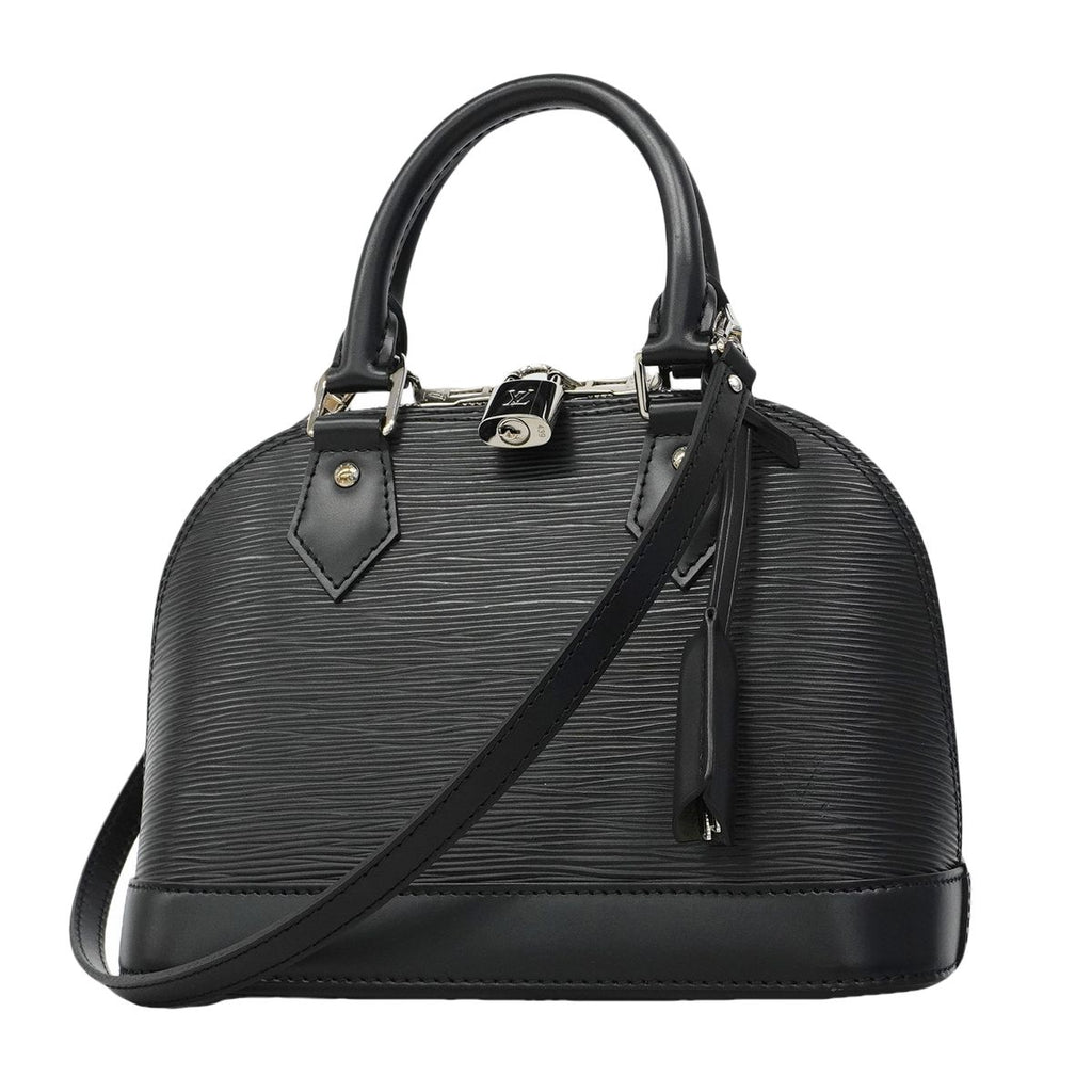 Louis Vuitton Handbag Epi Alma BB Noir 2-Way