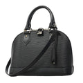 Louis Vuitton Handbag Epi Alma BB Noir 2-Way