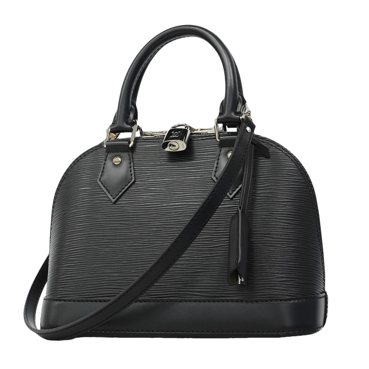 Louis Vuitton Handbag Epi Alma BB Noir 2-Way