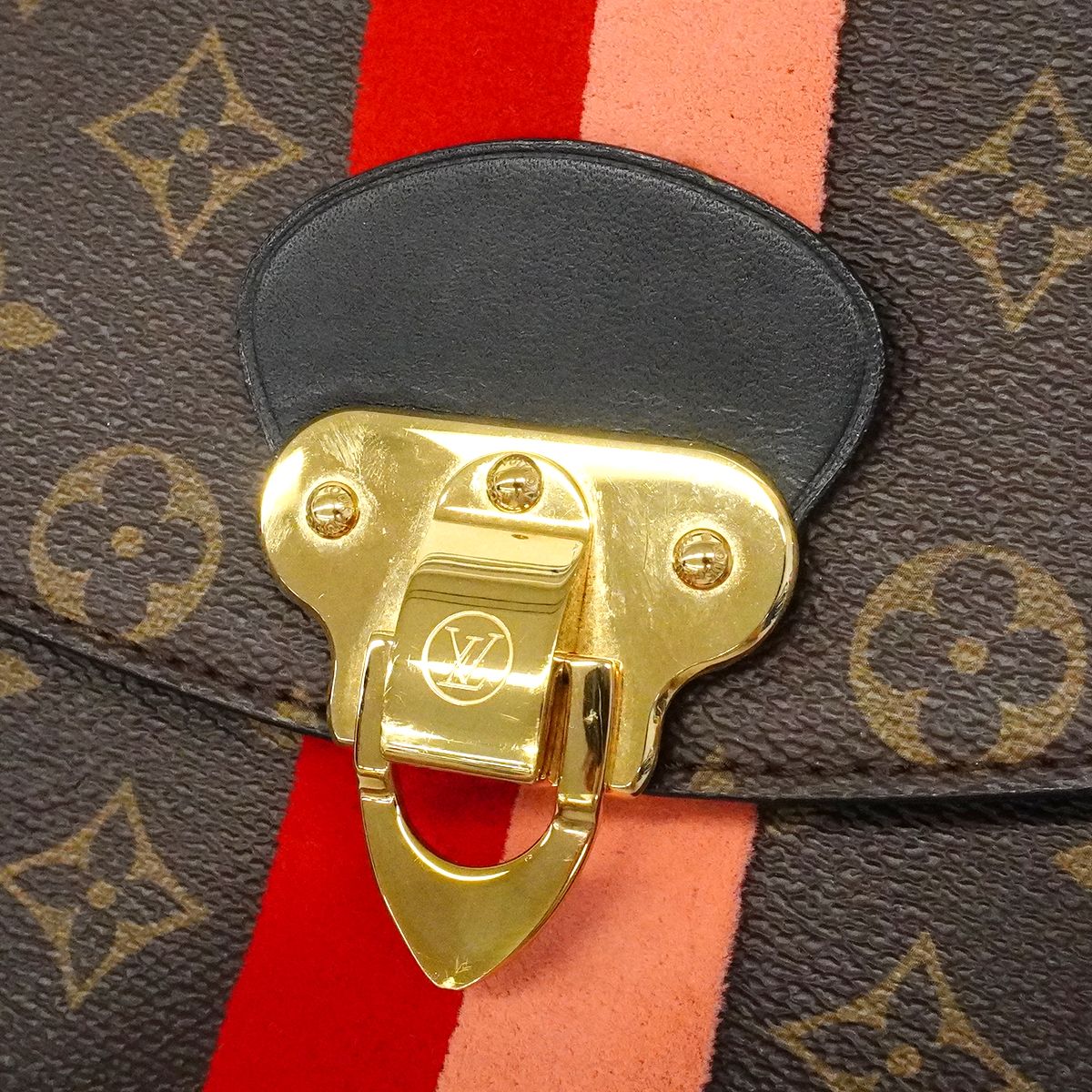 Louis Vuitton Handbag Monogram Georges BB Coquelicopech 2-Way — view 8