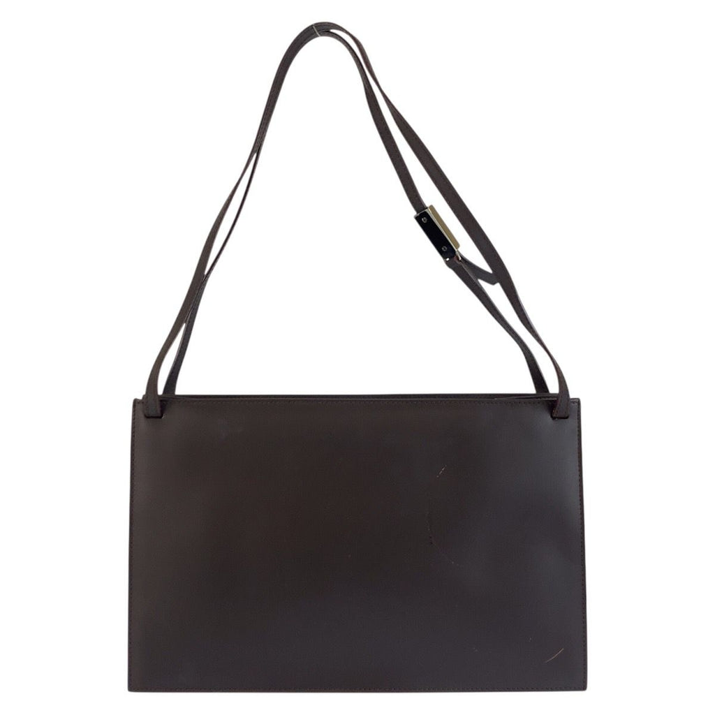 Gucci Double Pocket Brown Leather 001 Shoulder — view 2