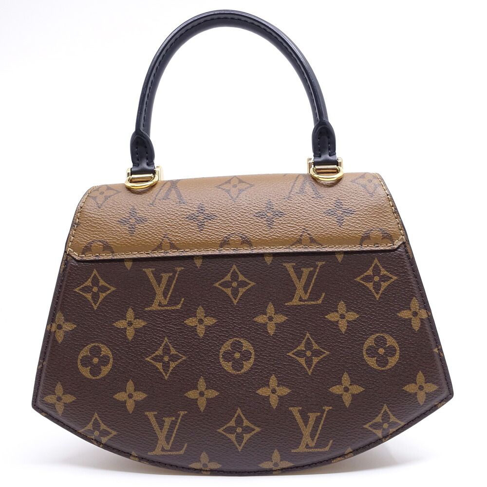 Louis Vuitton Tilsit Monogram Reverse Brown GD Handbag Shoulder 2-Way — view 2