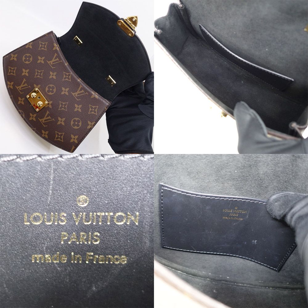 Louis Vuitton Tilsit Monogram Reverse Brown GD Handbag Shoulder 2-Way — view 6
