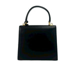 Gucci Vintage Ladylock Leather 2-Way Shoulder Bag Black — view 3