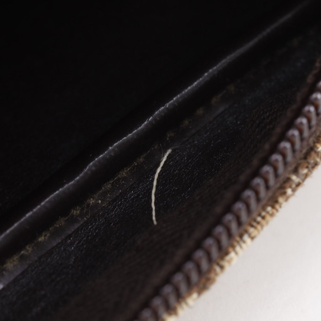 Dior Trotter Vintage Canvas Brown Shoulder Bag — view 7
