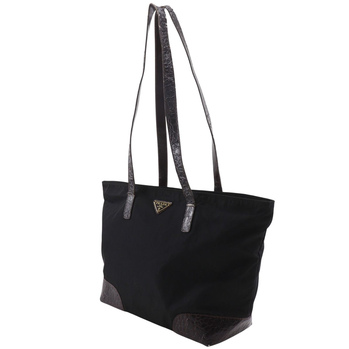 Prada Nylon Black Tote Bag — view 2