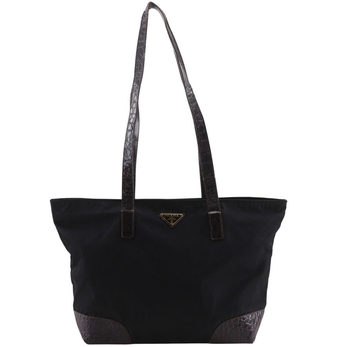 Prada Nylon Black Tote Bag
