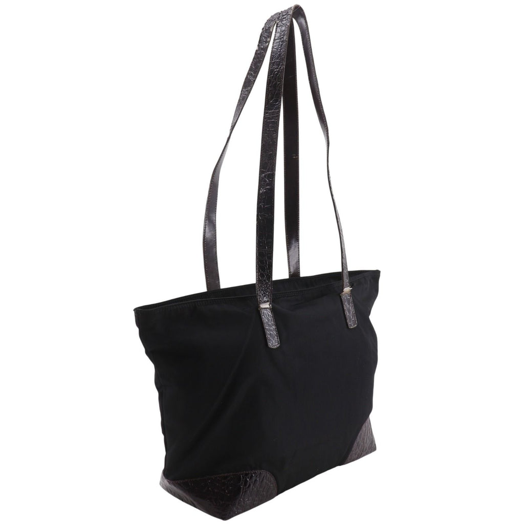 Prada Nylon Black Tote Bag — view 3