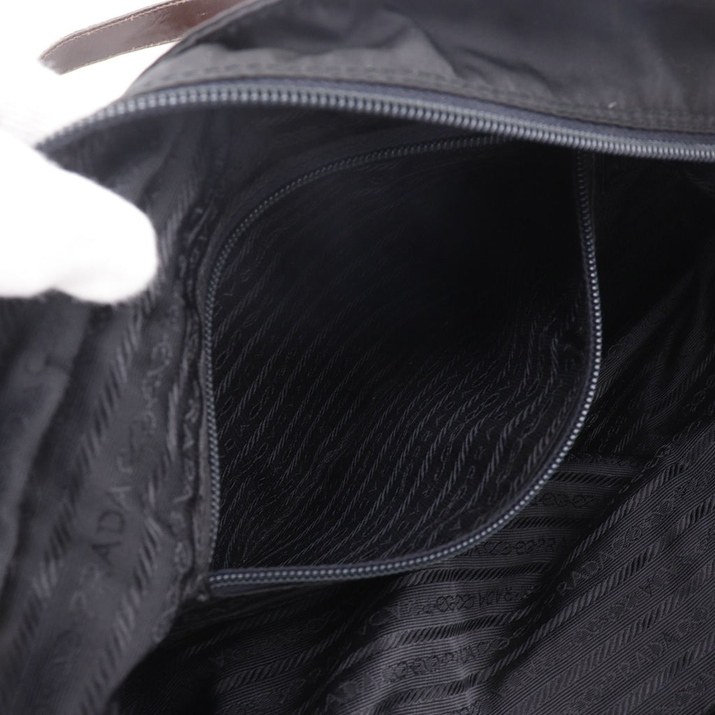 Prada Nylon Black Tote Bag — view 7