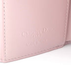 Dior Wallet Trifold Mini Pink Gold Lady Lotus Compact — view 8