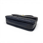 Chanel Trendy CC Shoulder Bag Navy Gold CC Logo Turnlock Chain 2-Way — view 4