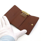 Louis Vuitton Key Case Multicles 4 Monogram Quadruple Strand Key Holder — view 6
