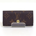 Louis Vuitton Key Case Multicles 4 Monogram Quadruple Strand Key Holder