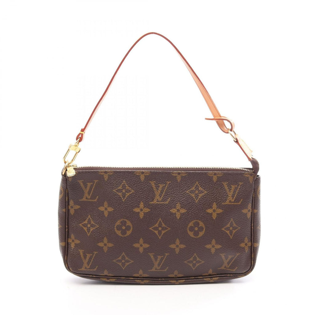 Louis Vuitton Handbag Pochette Monogram Canvas Leather