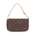Louis Vuitton Handbag Pochette Monogram Canvas Leather