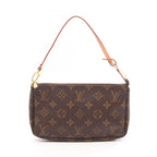 Louis Vuitton Handbag Pochette Monogram Canvas Leather