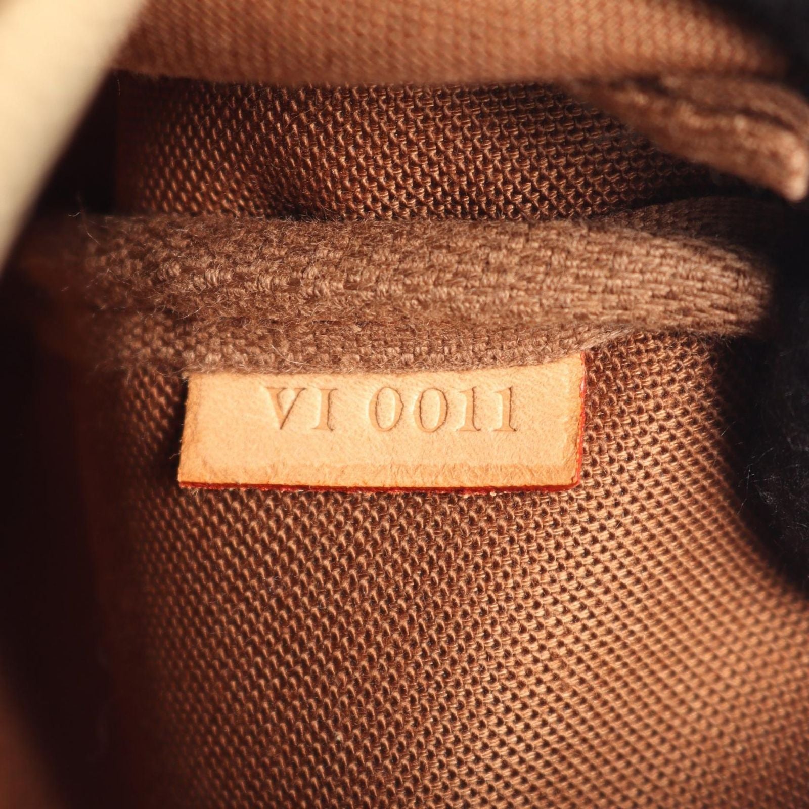 Louis Vuitton Handbag Pochette Monogram Canvas Leather — view 5