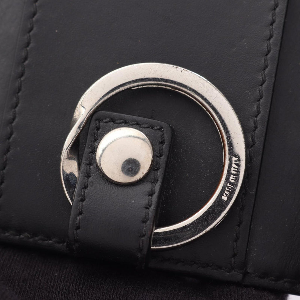 Gucci Key Case Guccissima 6 Rows Black Leather Guccissima Key Holder — view 6