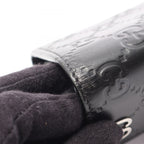 Gucci Key Case Guccissima 6 Rows Black Leather Guccissima Key Holder — view 9
