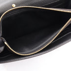 Louis Vuitton Bifold Wallet Portefeuille Pallas Monogram Noir Leather — view 7
