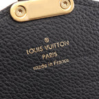 Louis Vuitton Bifold Wallet Portefeuille Pallas Monogram Noir Leather — view 4