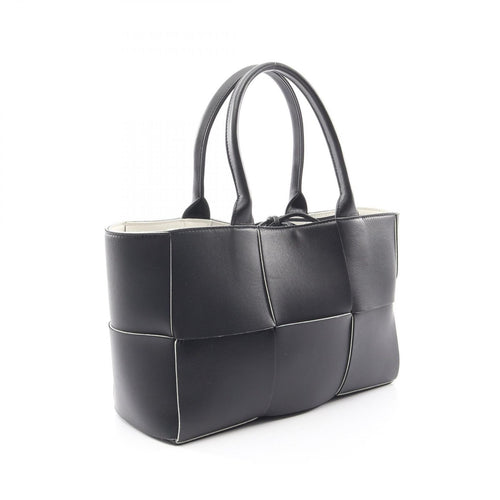 Bottega Veneta Tote Arco Maxi Intrecciato Black Leather Small — view 2