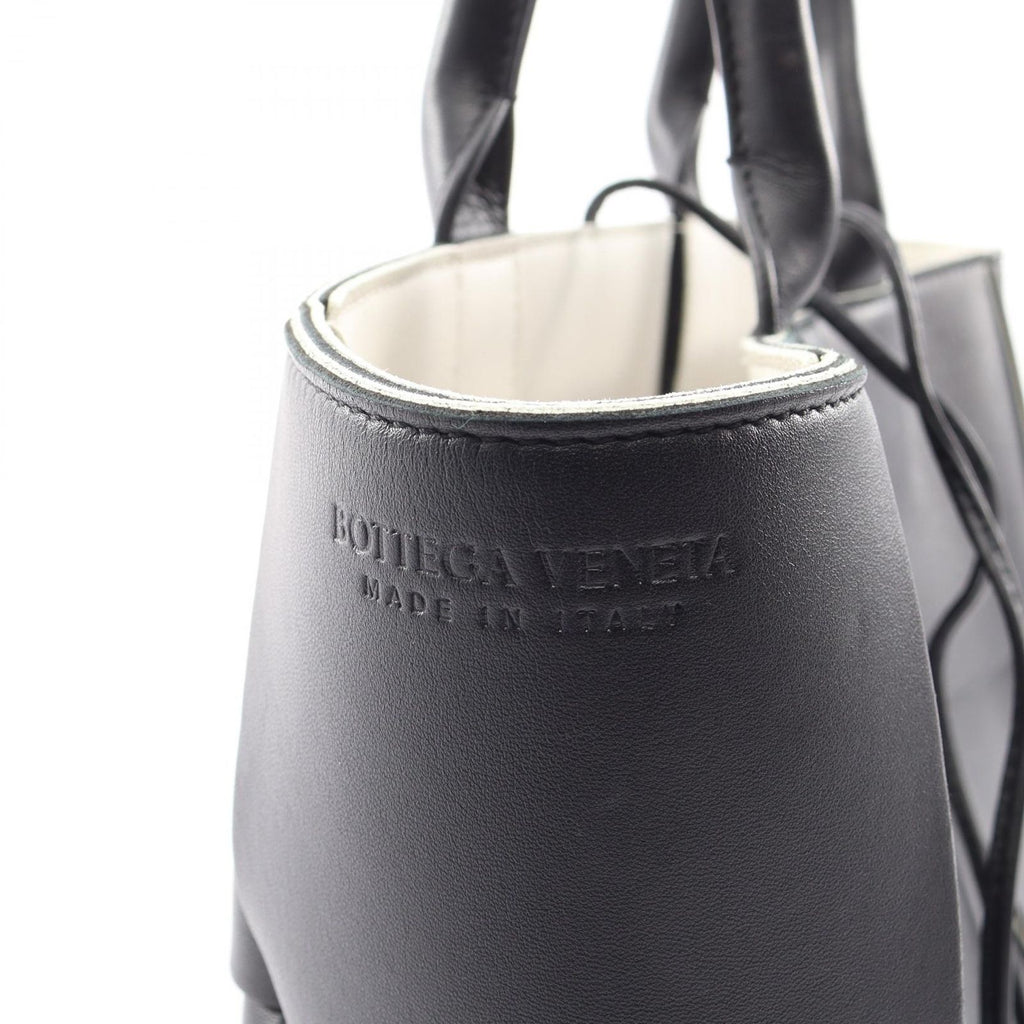 Bottega Veneta Tote Arco Maxi Intrecciato Black Leather Small — view 7