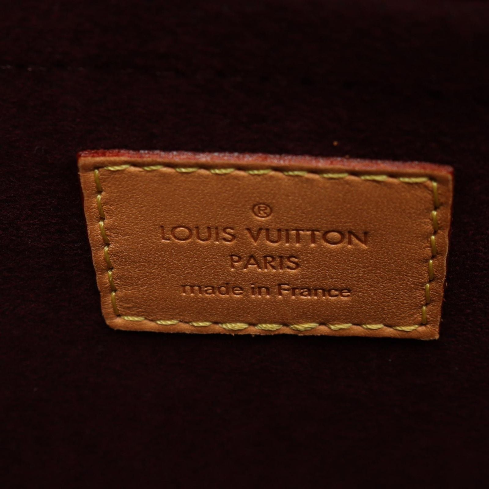 Louis Vuitton Tote Montaigne GM Canvas Leather — view 4