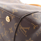 Louis Vuitton Tote Montaigne GM Canvas Leather — view 6