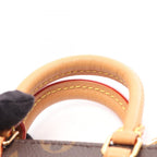 Louis Vuitton Handbag Petite Sac Plat 2-Way Canvas Leather