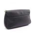 Gucci Shoulder Bag Soho Interlocking Black Leather Chain — view 2
