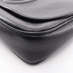 Gucci Shoulder Bag Soho Interlocking Black Leather Chain — view 9
