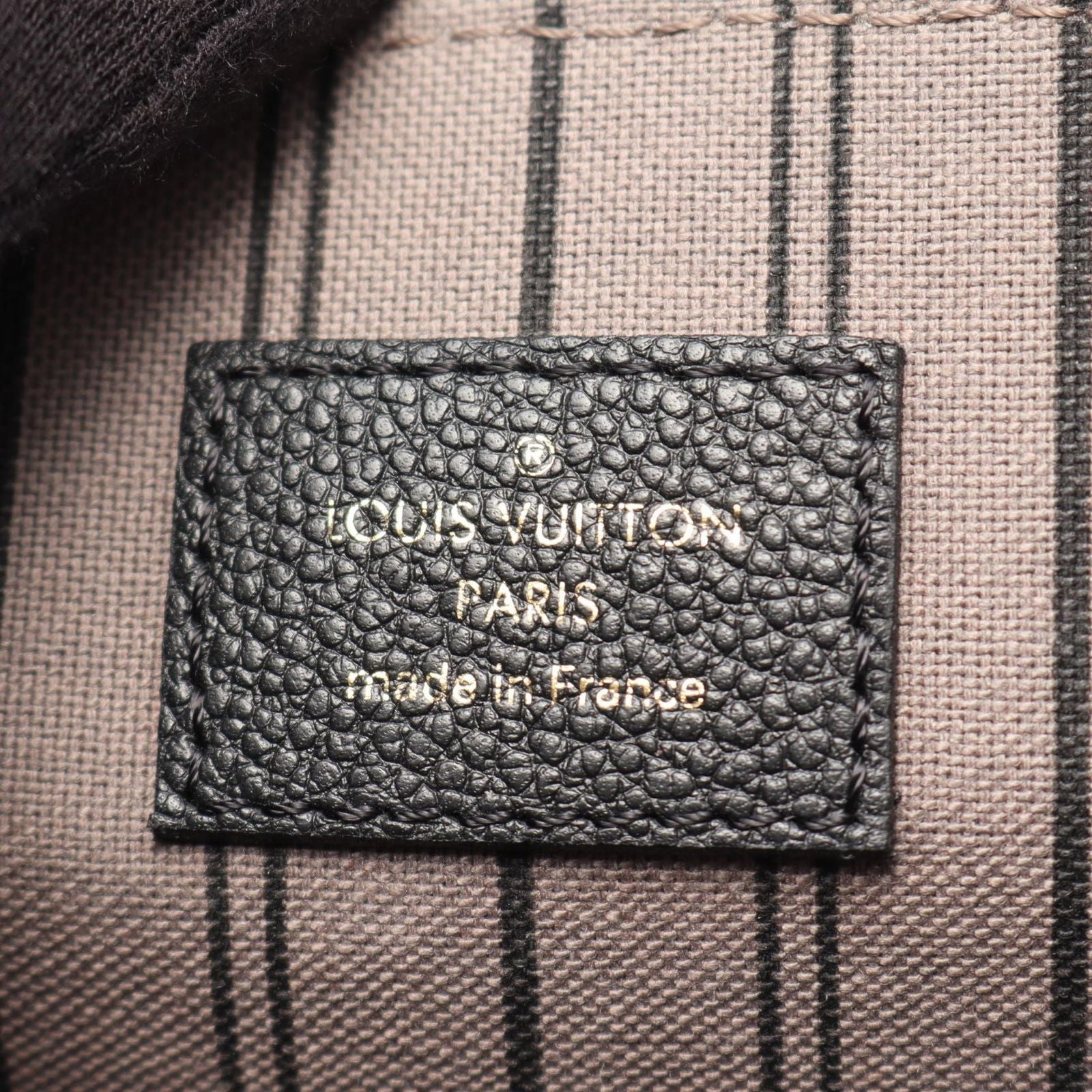 Louis Vuitton Handbag Pochette Metis MM 2-Way Noir Leather — view 4