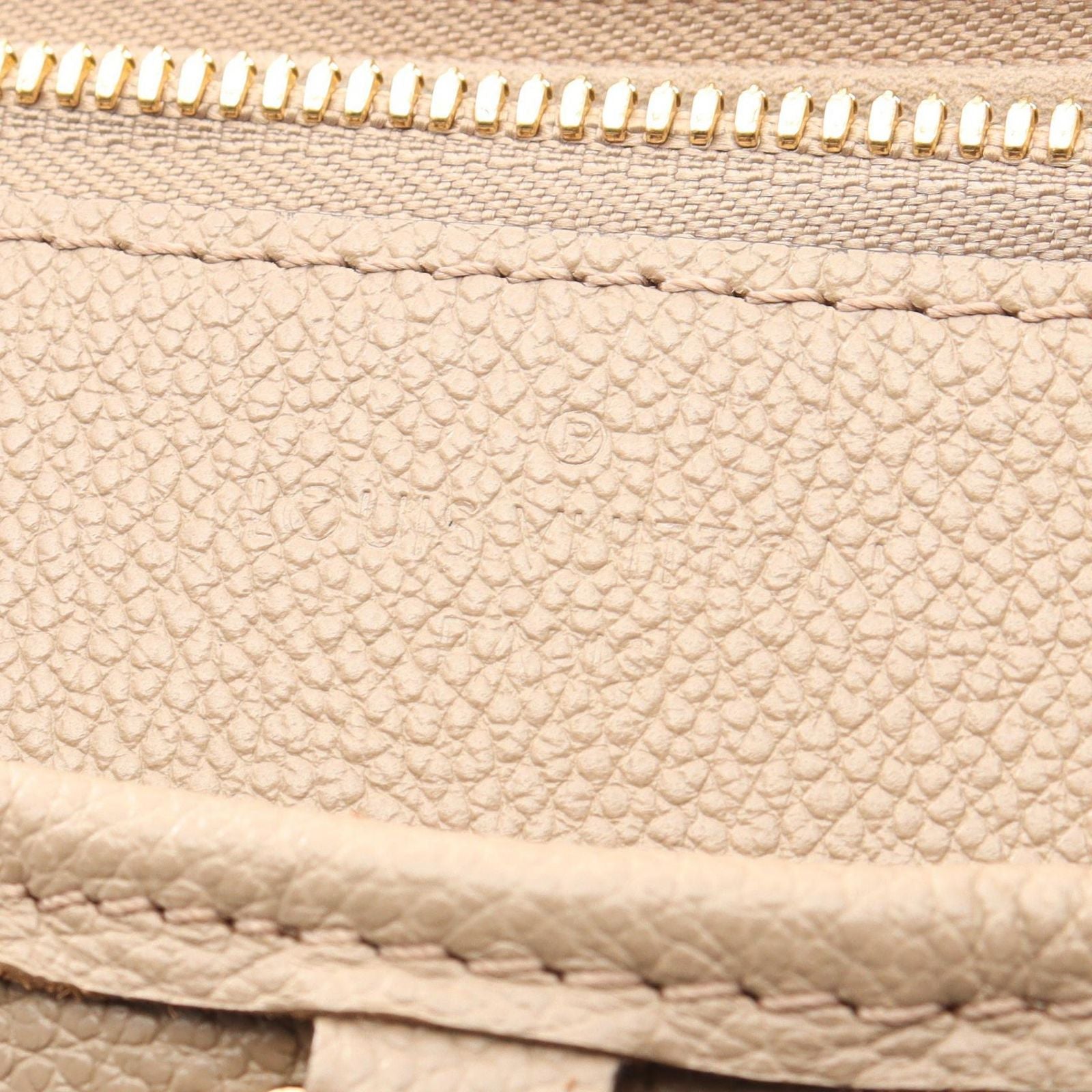 Louis Vuitton Handbag Trianon MM 2-Way Tourterelle Leather — view 4