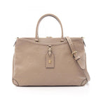 Louis Vuitton Handbag Trianon MM 2-Way Tourterelle Leather