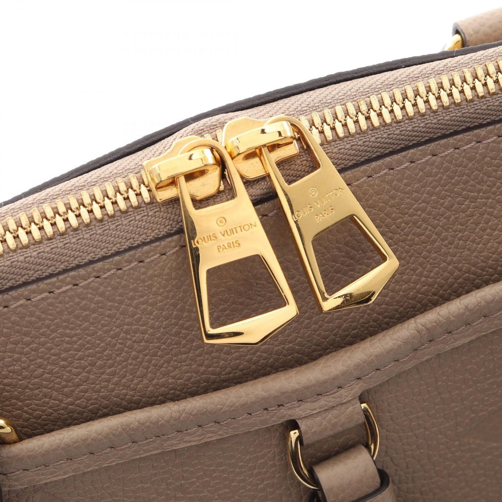 Louis Vuitton Handbag Trianon MM 2-Way Tourterelle Leather — view 7