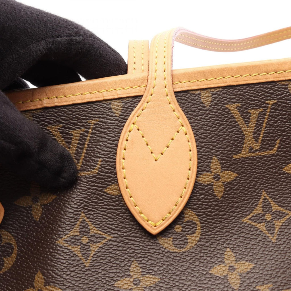Louis Vuitton Tote Neverfull MM Canvas Leather — view 9