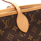 Louis Vuitton Tote Neverfull MM Canvas Leather — view 8