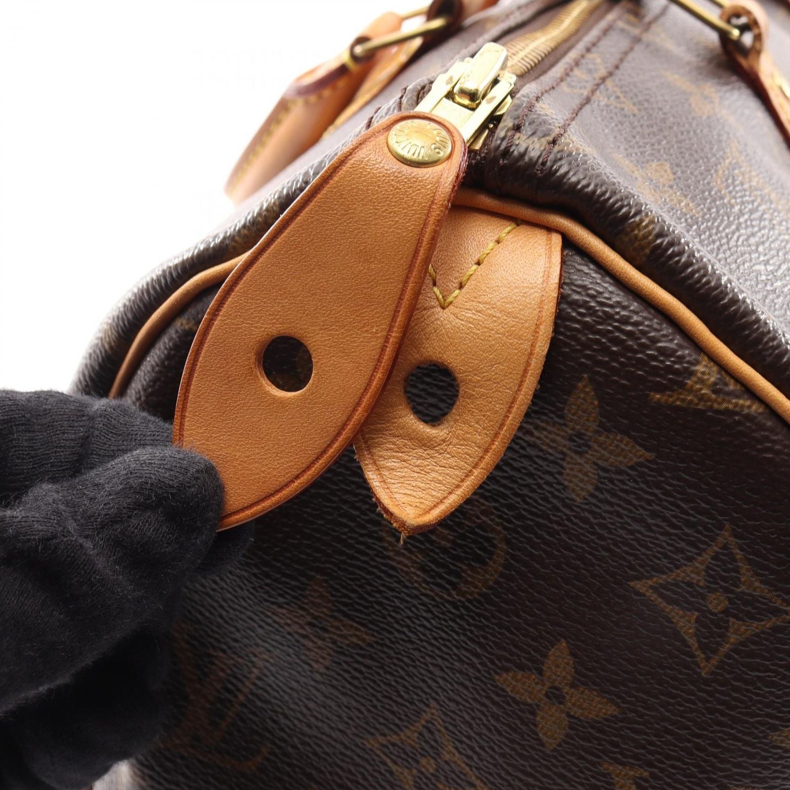 Louis Vuitton Handbag Speedy 35 Canvas Leather — view 7