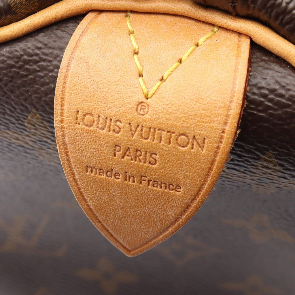 Louis Vuitton Handbag Speedy 35 Canvas Leather — view 4