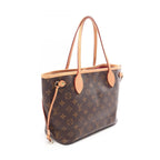 Louis Vuitton Tote Neverfull PM Pivoine Canvas Leather — view 2