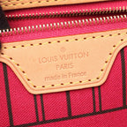 Louis Vuitton Tote Neverfull PM Pivoine Canvas Leather — view 4