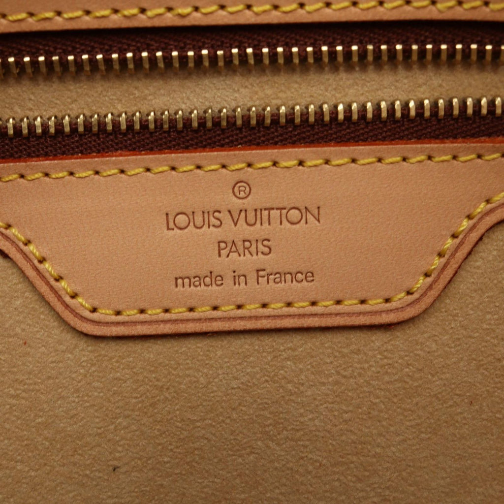Louis Vuitton Shoulder Bag GM Canvas Leather GM — view 4