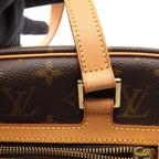 Louis Vuitton Shoulder Bag GM Canvas Leather GM — view 8