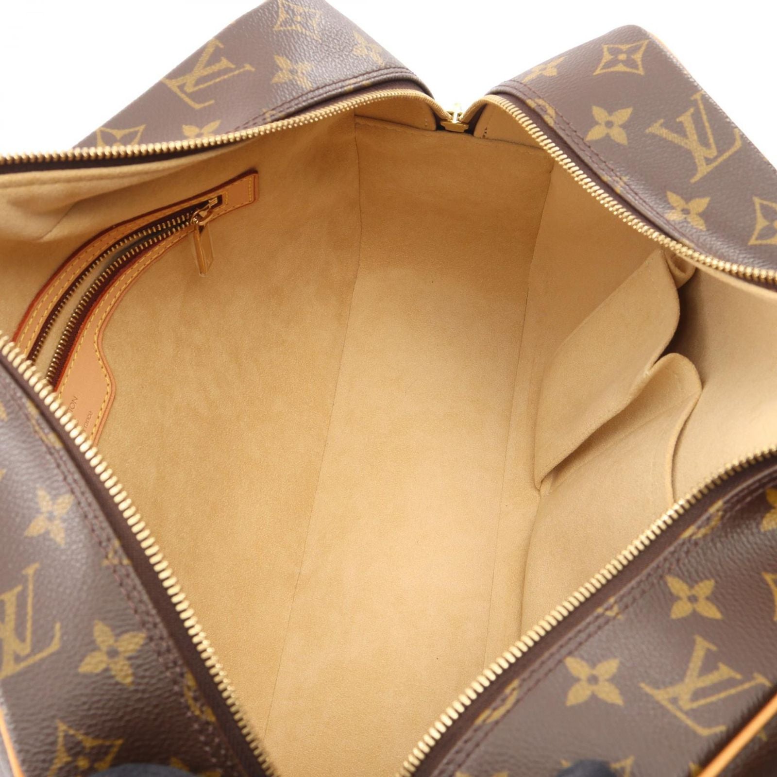Louis Vuitton Shoulder Bag GM Canvas Leather GM — view 3