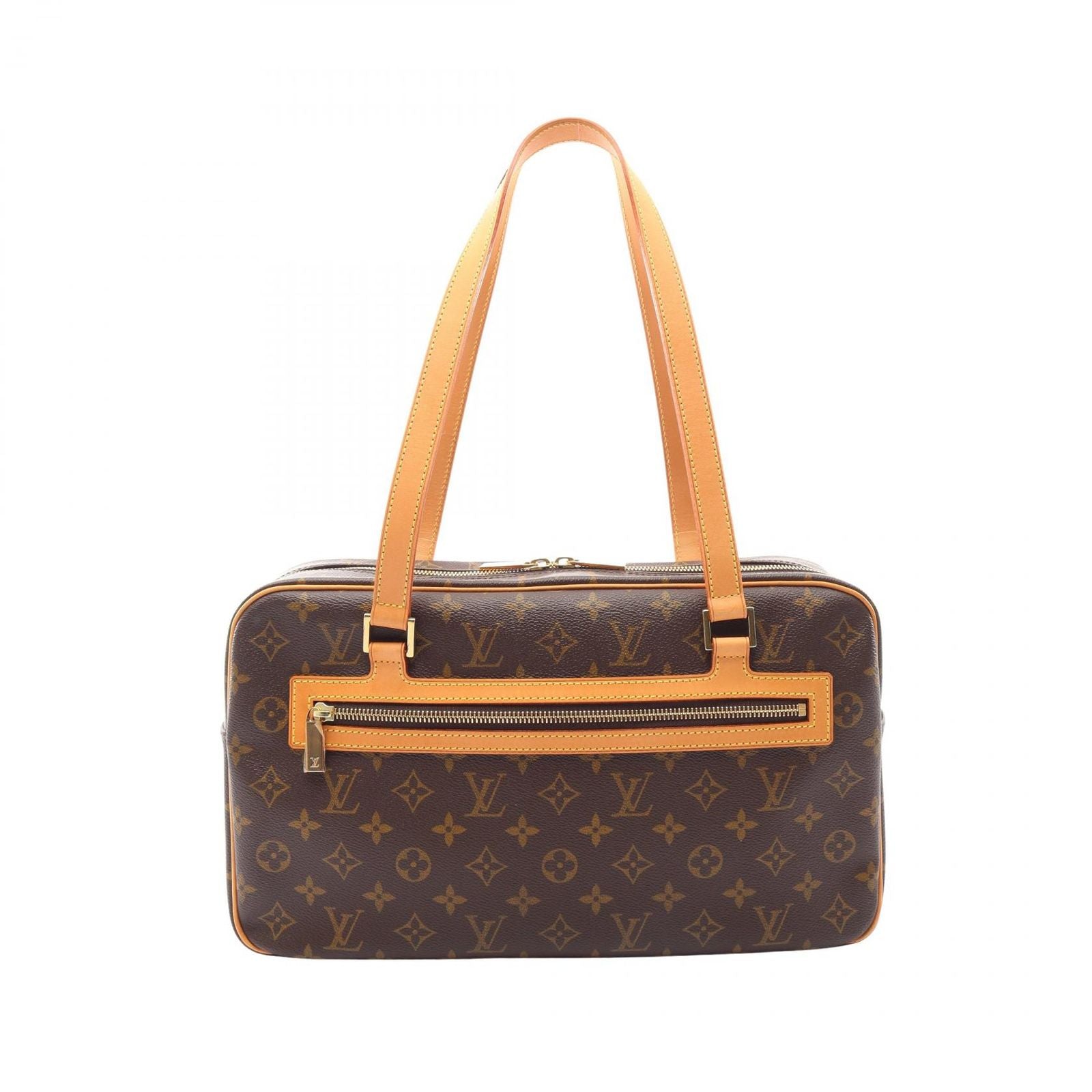 Louis Vuitton Shoulder Bag GM Canvas Leather GM