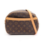 Louis Vuitton Shoulder Bag Blois Canvas Leather
