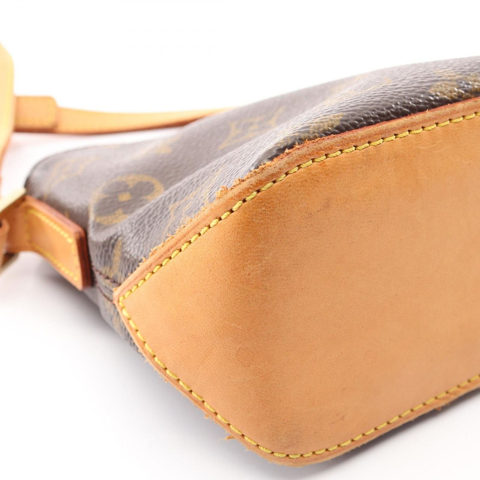 Louis Vuitton Shoulder Bag Trotteur Canvas Leather — view 9