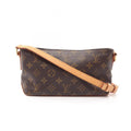 Louis Vuitton Shoulder Bag Trotteur Canvas Leather