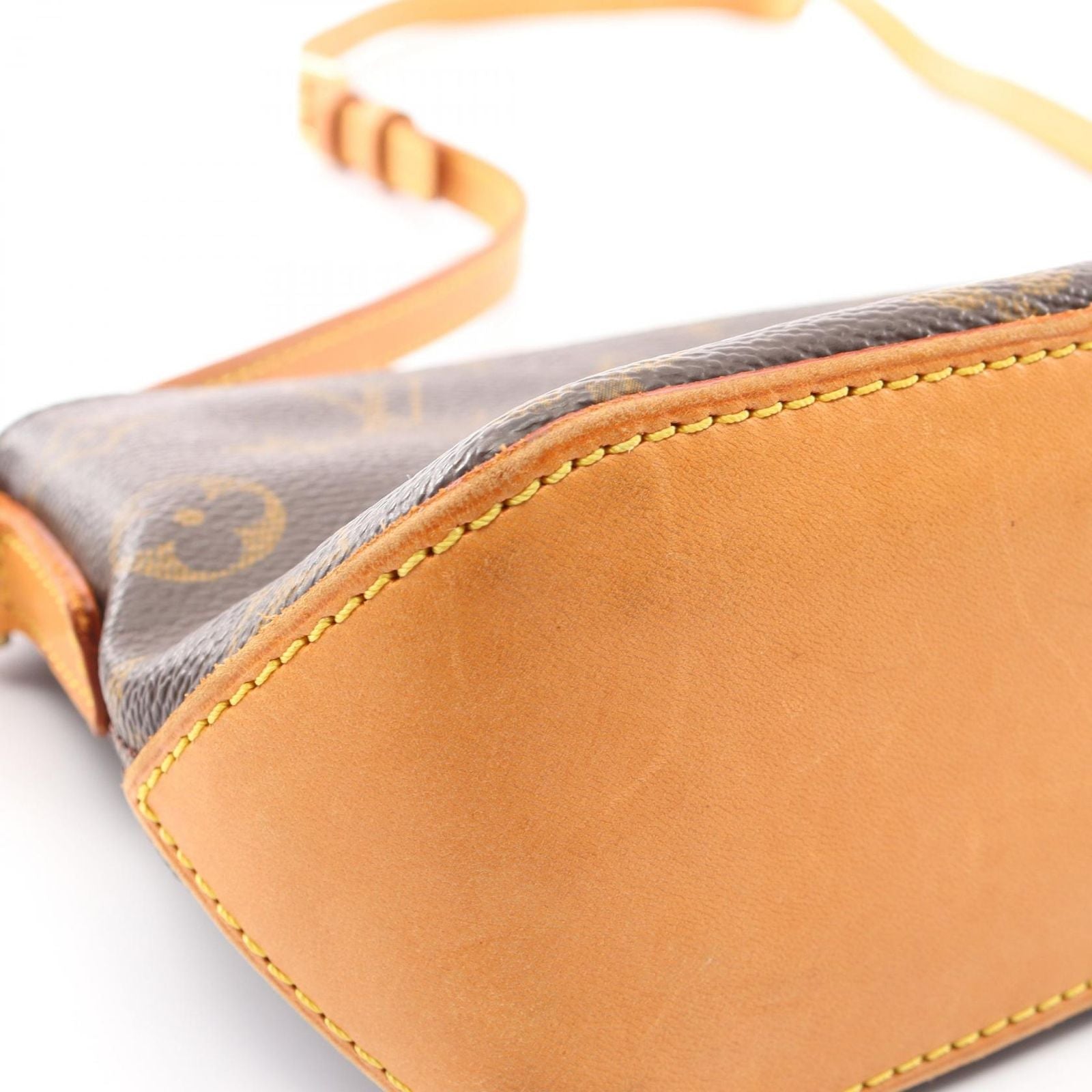 Louis Vuitton Shoulder Bag Trotteur Canvas Leather — view 7
